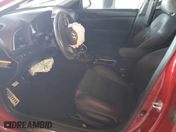 2018 Hyundai Elantra Sport with VIN KMHD04LB5JU609063, listed as a Copart auction lot 87266855 with 108,429 mi miles and Salvage title. Bid and sale history available at DreamBid. Image 7.