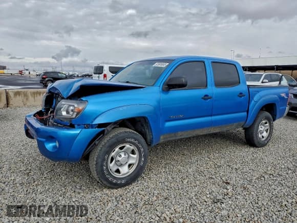 ✅ 2005 Toyota Tacoma • VIN: 5TELU42NX5Z018675 • Лот: 93909865. Опубликован ранее на Copart с пробегом 247 615 миль. Бесплатный доступ к архиву аукционных продаж из США и подробный отчёт об истории автомобиля на DreamBid. Изображение 1.
