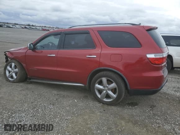 ✅ 2011 Dodge Durango Citadel • VIN: 1D4SE5GT5BC594953 • Lot: 49702875. Listed on Copart with 117,807 mi. Free auction sales archive from the USA and detailed vehicle history report at DreamBid. Image 2.