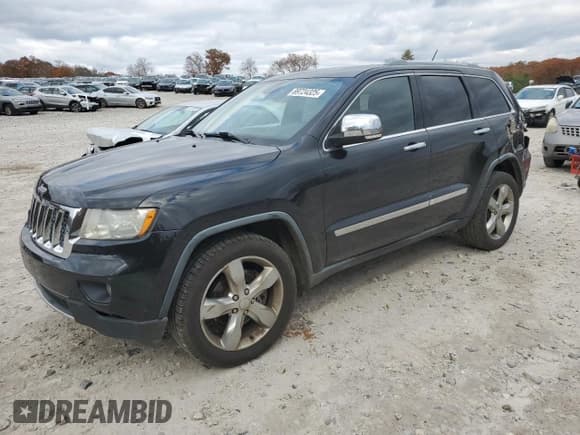 ✅ 2012 Jeep Grand Cherokee Overland • VIN: 1C4RJFCT8CC192283 • Lot: 89724325. Wystawiony na Copart z przebiegiem 180 306 mil. Bezpłatny archiwum sprzedaży aukcyjnych z USA i szczegółowy raport historii pojazdu na DreamBid. Zdjęcie 1.