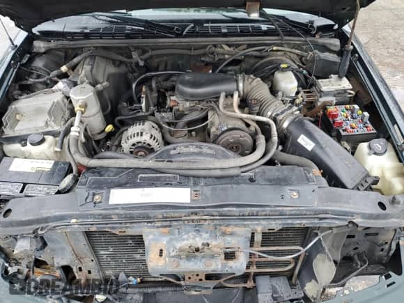 2002 Chevrolet Blazer LS z VIN 1GNDT13WX2K219285, wystawiony jako Copart lot #81238524 z przebiegiem 209 498 mil mil oraz Szkoda całkowita • Salvage title. Historia ofert i sprzedaży dostępna na DreamBid. Obrazek 13.