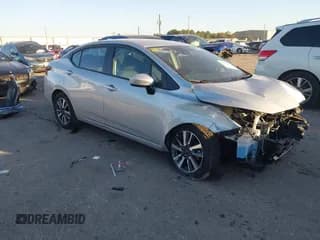 ✅ 2023 Nissan Versa SV • VIN: 3N1CN8EV5PL829745 • Lot: 43657225. Listed on IAAI with 60,797 mi. Free auction sales archive from the USA and detailed vehicle history report at DreamBid. Image 1.