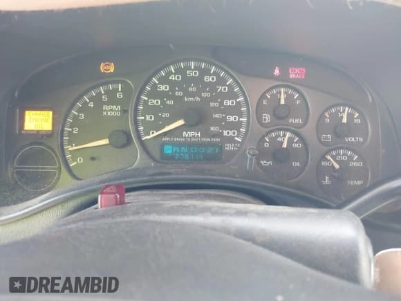 ✅ 2002 Chevrolet Silverado 1500 LT • VIN: 2GCEK19TX21317889 • Lot: 42113996. Listed on IAAI with 278,114 mi. Free auction sales archive from the USA and detailed vehicle history report at DreamBid. Image 7.