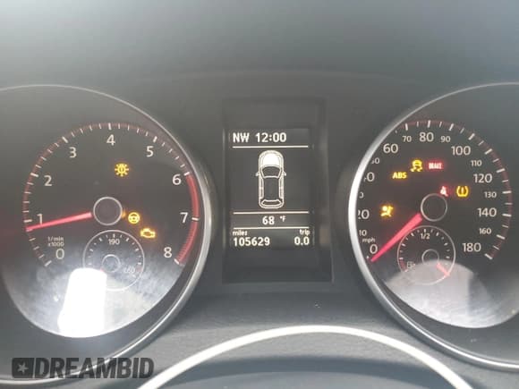 ✅ 2011 Volkswagen Golf GTI • VIN: WVWGV7AJ3BW151334 • Lot: 56526895. Listed on Copart with 105,629 mi. Free auction sales archive from the USA and detailed vehicle history report at DreamBid. Image 9.