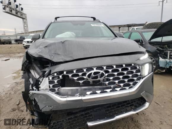 2022 Hyundai Santa Fe Limited z VIN 5NMS4DAL9NH471908, wystawiony jako Copart lot #72748642 z przebiegiem 5 406 mil mil oraz . Historia ofert i sprzedaży dostępna na DreamBid. Obrazek 5.