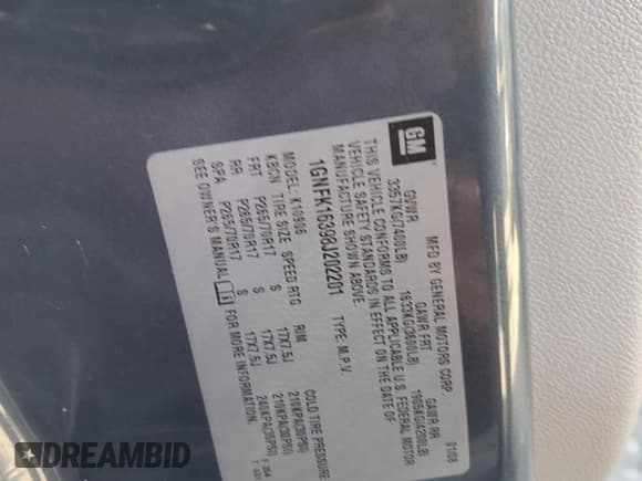 ✅ 2008 Chevrolet Suburban 3LT • VIN: 1GNFK16398J202201 • Lot: 91517935. Wystawiony na Copart z przebiegiem 252 370 mil. Bezpłatny archiwum sprzedaży aukcyjnych z USA i szczegółowy raport historii pojazdu na DreamBid. Zdjęcie 13.