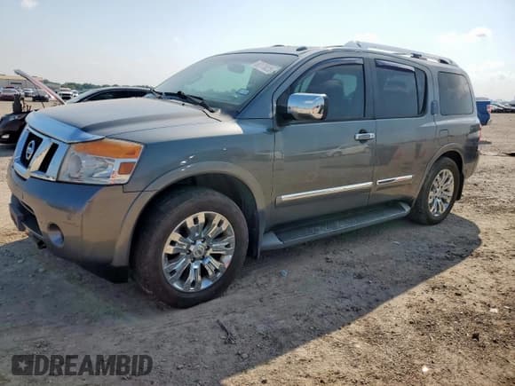 ✅ 2015 Nissan Armada Platinum • VIN: 5N1BA0NF9FN612949 • Lot: 80178025. Listed on Copart with 128,379 mi. Free auction sales archive from the USA and detailed vehicle history report at DreamBid. Image 1.