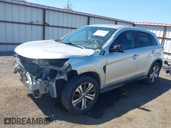 ✅ 2020 Mitsubishi Outlander ES • VIN: JA4AR3AU2LU003678 • Lot: 42663685. Listed on IAAI with 153,692 mi. Free auction sales archive from the USA and detailed vehicle history report at DreamBid. Image 2.