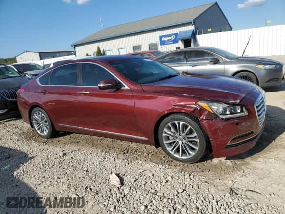 2015 Hyundai Genesis 3.8L z VIN KMHGN4JE7FU074644, wystawiony jako Copart lot #71762004 z przebiegiem 219 587 mil mil oraz Nie do naprawy • Non repairable. Historia ofert i sprzedaży dostępna na DreamBid. Obrazek 4.