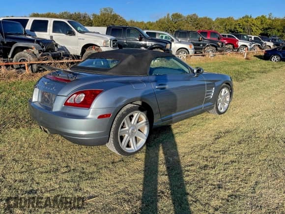 ✅ 2005 Chrysler Crossfire Limited • VIN: 1C3AN65L25X040644 • Lot: 96235665. Listed on Copart with 65,837 mi. Free auction sales archive from the USA and detailed vehicle history report at DreamBid. Image 4.
