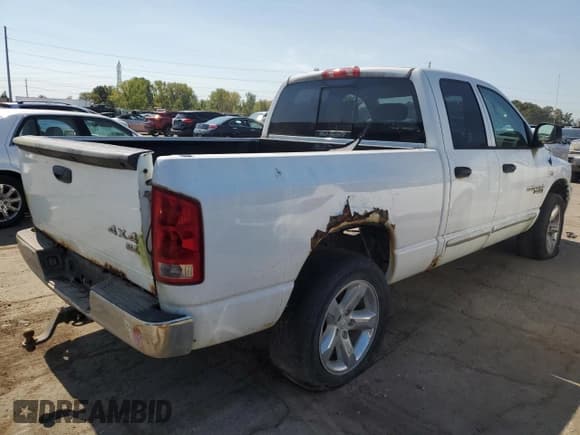 ✅ 2006 Dodge 1500 SLT • VIN: 1D7HU18256S629159 • Lot: 71944545. Listed on Copart with 141,185 mi. Free auction sales archive from the USA and detailed vehicle history report at DreamBid. Image 3.