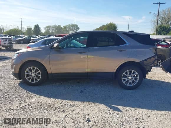 2018 Chevrolet Equinox LT with VIN 3GNAXJEV3JL107596, listed as a IAAI auction lot 43350614 with 105,715 mi miles and . Bid and sale history available at DreamBid. Image 15.