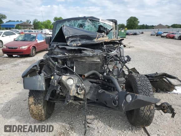 ✅ 2017 Jeep Wrangler Willys Wheeler • VIN: 1C4AJWAG9HL586630 • Lot: 56687105. Listed on Copart with Not provided. Free auction sales archive from the USA and detailed vehicle history report at DreamBid. Image 5.