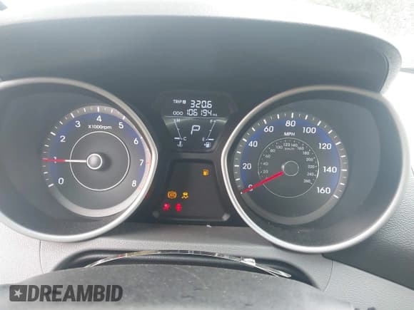 ✅ 2013 Hyundai Elantra GLS • VIN: KMHDH4AE1DU559210 • Lot: 43217612. Listed on IAAI with 106,194 mi. Free auction sales archive from the USA and detailed vehicle history report at DreamBid. Image 7.