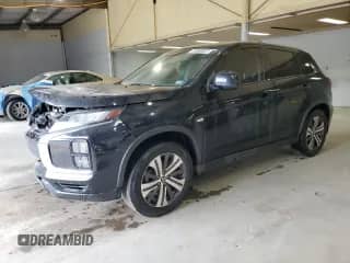 2022 Mitsubishi Outlander ES with VIN JA4ARUAU6NU022436, listed as a Copart auction lot 80619195 with 104,115 mi miles and Clean title. Bid and sale history available at DreamBid. Image 1.