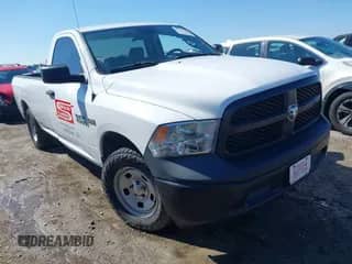 2017 Ram 1500 Tradesman with VIN 3C6JR6DT5HG548561, listed as a IAAI auction lot 41630666 with 106,326 mi miles and . Bid and sale history available at DreamBid. Image 1.