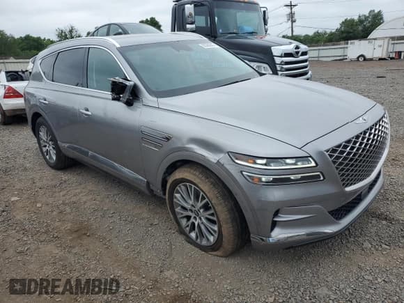 ✅ 2024 Genesis GV80 • VIN: KMUHBDSB0RU210037 • Лот: 62260945. Опубликован ранее на Copart с пробегом 26 985 миль. Бесплатный доступ к архиву аукционных продаж из США и подробный отчёт об истории автомобиля на DreamBid. Изображение 4.