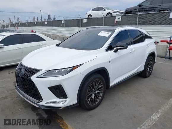 ✅ 2021 Lexus RX 350 F Sport • VIN: 2T2YZMDA2MC298318 • Lot: 42450545. Wystawiony na IAAI z przebiegiem 73 853 mil. Bezpłatny archiwum sprzedaży aukcyjnych z USA i szczegółowy raport historii pojazdu na DreamBid. Zdjęcie 2.