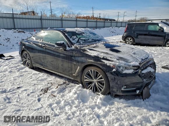 ✅ 2017 Infiniti Q60 Premium • VIN: JN1EV7EL3HM553235 • Lot: 95821485. Listed on Copart with 64,643 mi. Free auction sales archive from the USA and detailed vehicle history report at DreamBid. Image 4.
