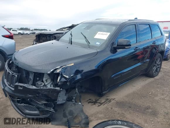 ✅ 2018 Jeep Grand Cherokee High Altitude • VIN: 1C4RJECG4JC247189 • Lot: 41672715. Wystawiony na IAAI z przebiegiem 107 005 mil. Bezpłatny archiwum sprzedaży aukcyjnych z USA i szczegółowy raport historii pojazdu na DreamBid. Zdjęcie 2.