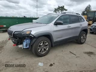 ✅ 2019 Jeep Cherokee Trailhawk • VIN: 1C4PJMBX4KD398693 • Lot: 85912715. Listed on Copart with 63,768 mi. Free auction sales archive from the USA and detailed vehicle history report at DreamBid. Image 1.