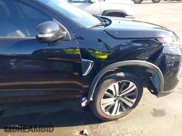 2022 Mitsubishi Outlander SE with VIN JA4APVAU4NU019031, listed as a IAAI auction lot 43127291 with 58,673 mi miles and . Bid and sale history available at DreamBid. Image 17.