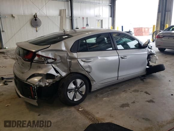 ✅ 2019 Hyundai Ioniq Blue • VIN: KMHC65LC3KU158953 • Lot: 65588055. Listed on Copart with Not provided. Free auction sales archive from the USA and detailed vehicle history report at DreamBid. Image 3.