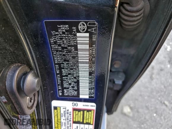 ✅ 2016 Toyota Corolla S • VIN: 2T1BURHE5GC584378 • Лот: 93097755. Опубликован ранее на Copart с пробегом 112 463 миль. Бесплатный доступ к архиву аукционных продаж из США и подробный отчёт об истории автомобиля на DreamBid. Изображение 12.