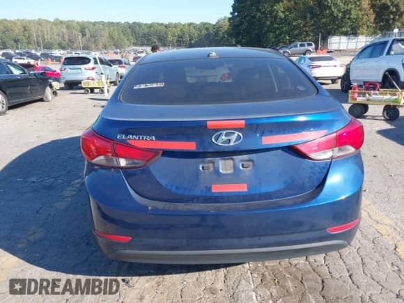 2016 Hyundai Elantra SE with VIN 5NPDH4AE6GH743111, listed as a IAAI auction lot 43417263 with 165,180 mi miles and . Bid and sale history available at DreamBid. Image 16.