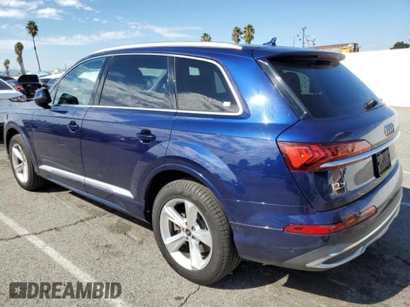 ✅ 2022 Audi Q7 Premium • VIN: WA1AJBF78ND014322 • Lot: 87441805. Wystawiony na Copart z przebiegiem 178 461 mil. Bezpłatny archiwum sprzedaży aukcyjnych z USA i szczegółowy raport historii pojazdu na DreamBid. Zdjęcie 2.