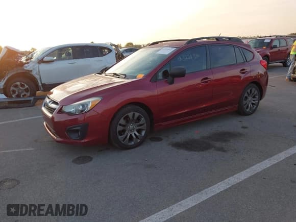 ✅ 2013 Subaru Impreza Special Sports Premium • VIN: JF1GPAL67D2871929 • Lot: 43224510. Listed on IAAI with 159,615 mi. Free auction sales archive from the USA and detailed vehicle history report at DreamBid. Image 2.