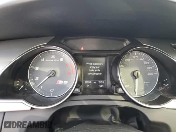 ✅ 2011 Audi S5 Prestige • VIN: WAUVVAFR6BA047949 • Lot: 76336094. Listed on Copart with 96,950 mi. Free auction sales archive from the USA and detailed vehicle history report at DreamBid. Image 9.