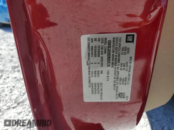 ✅ 2012 Chevrolet Suburban LT • VIN: 1GNSCJE00CR267810 • Lot: 91269515. Listed on Copart with 222,756 mi. Free auction sales archive from the USA and detailed vehicle history report at DreamBid. Image 13.