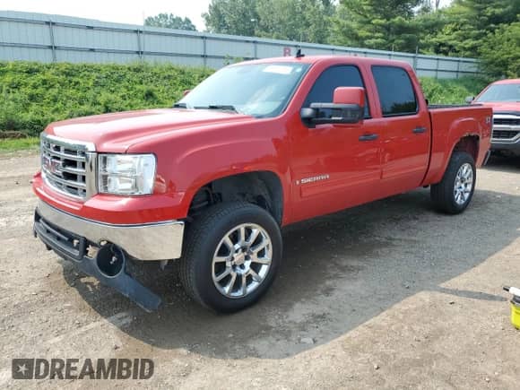 ✅ 2007 GMC Sierra 1500 SLE1 • VIN: 2GTEK13M971657656 • Lot: 66731755. Listed on Copart with 183,462 mi. Free auction sales archive from the USA and detailed vehicle history report at DreamBid. Image 1.