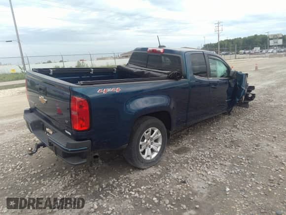 2019 Chevrolet Colorado 4WD LT с VIN 1GCHTCEN1K1345700, выставлен на аукционе IAAI как лот 39628771 с пробегом 57 622 миль миль и . История ставок и продаж доступна на DreamBid. Изображение 4.
