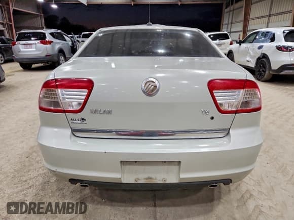 ✅ 2008 Mercury Milan • VIN: 3MEHM07108R602560 • Lot: 94325405. Listed on Copart with 77,116 mi. Free auction sales archive from the USA and detailed vehicle history report at DreamBid. Image 6.