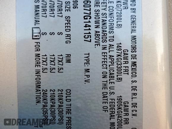 ✅ 2007 Chevrolet Suburban LT • VIN: 3GNFC16077G141157 • Лот: 90402685. Опубликован ранее на Copart с пробегом Не указан. Бесплатный доступ к архиву аукционных продаж из США и подробный отчёт об истории автомобиля на DreamBid. Изображение 13.