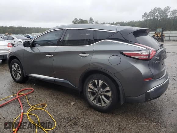 ✅ 2015 Nissan Murano S • VIN: 5N1AZ2MG3FN246643 • Lot: 89804215. Listed on Copart with 107,089 mi. Free auction sales archive from the USA and detailed vehicle history report at DreamBid. Image 2.