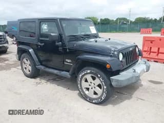 ✅ 2009 Jeep Wrangler Sahara • VIN: 1J8FA54109L723133 • Lot: 42765642. Listed on IAAI with 173,822 mi. Free auction sales archive from the USA and detailed vehicle history report at DreamBid. Image 1.