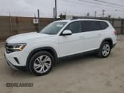 ✅ 2021 Volkswagen Atlas SE • VIN: 1V2KR2CA8MC501445 • Lot: 57497945. Listed on Copart with 74,764 mi. Free auction sales archive from the USA and detailed vehicle history report at DreamBid. Image 1.