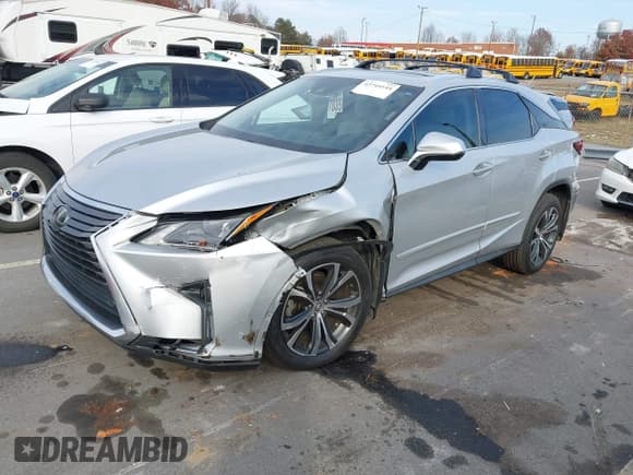 ✅ 2017 Lexus RX 350 F Sport • VIN: 2T2BZMCA5HC076384 • Lot: 43744144. Listed on IAAI with 128,895 mi. Free auction sales archive from the USA and detailed vehicle history report at DreamBid. Image 2.