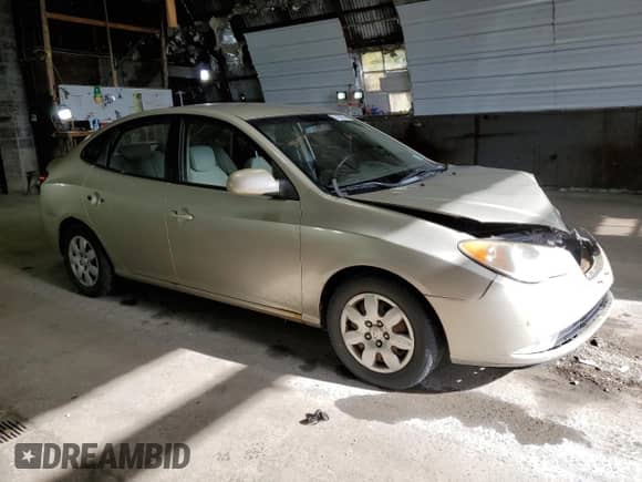 2008 Hyundai Elantra GLS z VIN KMHDU46D08U511019, wystawiony jako Copart lot #74270884 z przebiegiem 174 385 mil mil oraz Szkoda całkowita • Salvage title. Historia ofert i sprzedaży dostępna na DreamBid. Obrazek 4.