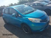 ✅ 2014 Nissan Note SV • VIN: 3N1CE2CPXEL408165 • Lot: 42756537. Listed on IAAI with 129,304 mi. Free auction sales archive from the USA and detailed vehicle history report at DreamBid. Image 1.