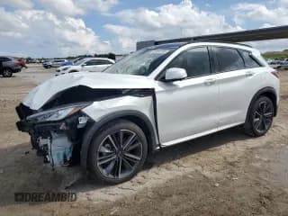 ✅ 2025 Infiniti QX50 Sport • VIN: 3PCAJ5FB2SF107501 • Lot: 87054155. Wystawiony na Copart z przebiegiem 10 274 mil. Bezpłatny archiwum sprzedaży aukcyjnych z USA i szczegółowy raport historii pojazdu na DreamBid. Zdjęcie 1.