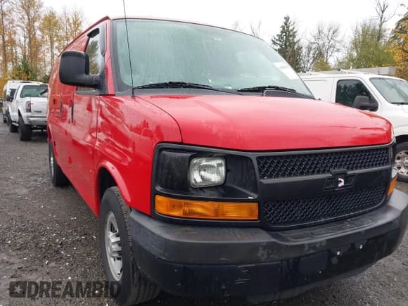 ✅ 2015 Chevrolet Express Cargo • VIN: 1GCZGTCF0F1138953 • Lot: 43598926. Listed on IAAI with 315,062 mi. Free auction sales archive from the USA and detailed vehicle history report at DreamBid. Image 1.