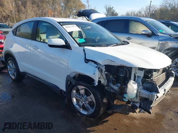 ✅ 2017 Honda HR-V LX • VIN: 3CZRU6H30HM711357 • Lot: 43652473. Listed on IAAI with 49,545 mi. Free auction sales archive from the USA and detailed vehicle history report at DreamBid. Image 1.