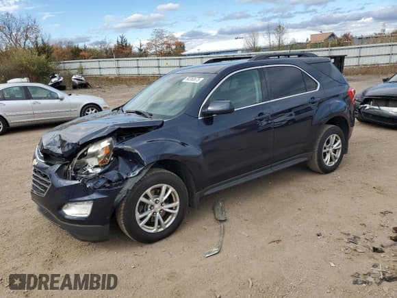 ✅ 2016 Chevrolet Equinox LT • VIN: 2GNALCEK5G1157696 • Лот: 90360675. Опубликован ранее на Copart с пробегом 184 740 миль. Бесплатный доступ к архиву аукционных продаж из США и подробный отчёт об истории автомобиля на DreamBid. Изображение 1.