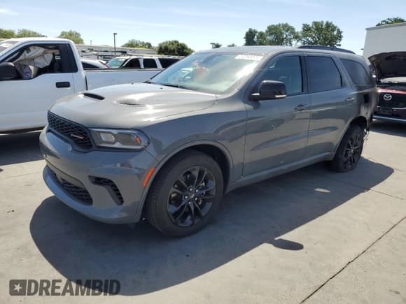 ✅ 2024 Dodge Durango GT Plus • VIN: 1C4RDHDGXRC246471 • Lot: 57293045. Listed on Copart with Not provided. Free auction sales archive from the USA and detailed vehicle history report at DreamBid. Image 1.