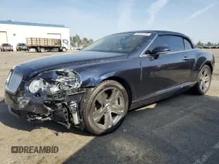 ✅ 2008 Bentley Continental GT • VIN: SCBDR33W38C056245 • Lot: 53918135. Listed on Copart with 41,963 mi. Free auction sales archive from the USA and detailed vehicle history report at DreamBid. Image 1.