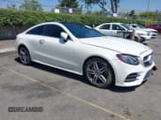 ✅ 2018 Mercedes-Benz E 400 • VIN: WDD1J6FB3JF012127 • Lot: 42530428. Listed on IAAI with 90,829 mi. Free auction sales archive from the USA and detailed vehicle history report at DreamBid. Image 1.